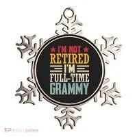 I'm Not Retired I'm A Full-Time Grammy Ornament thumb 0
