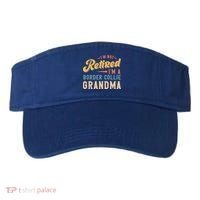 Im Not Retired Im A Border Collie Grandma Great Gift Visor thumb 0