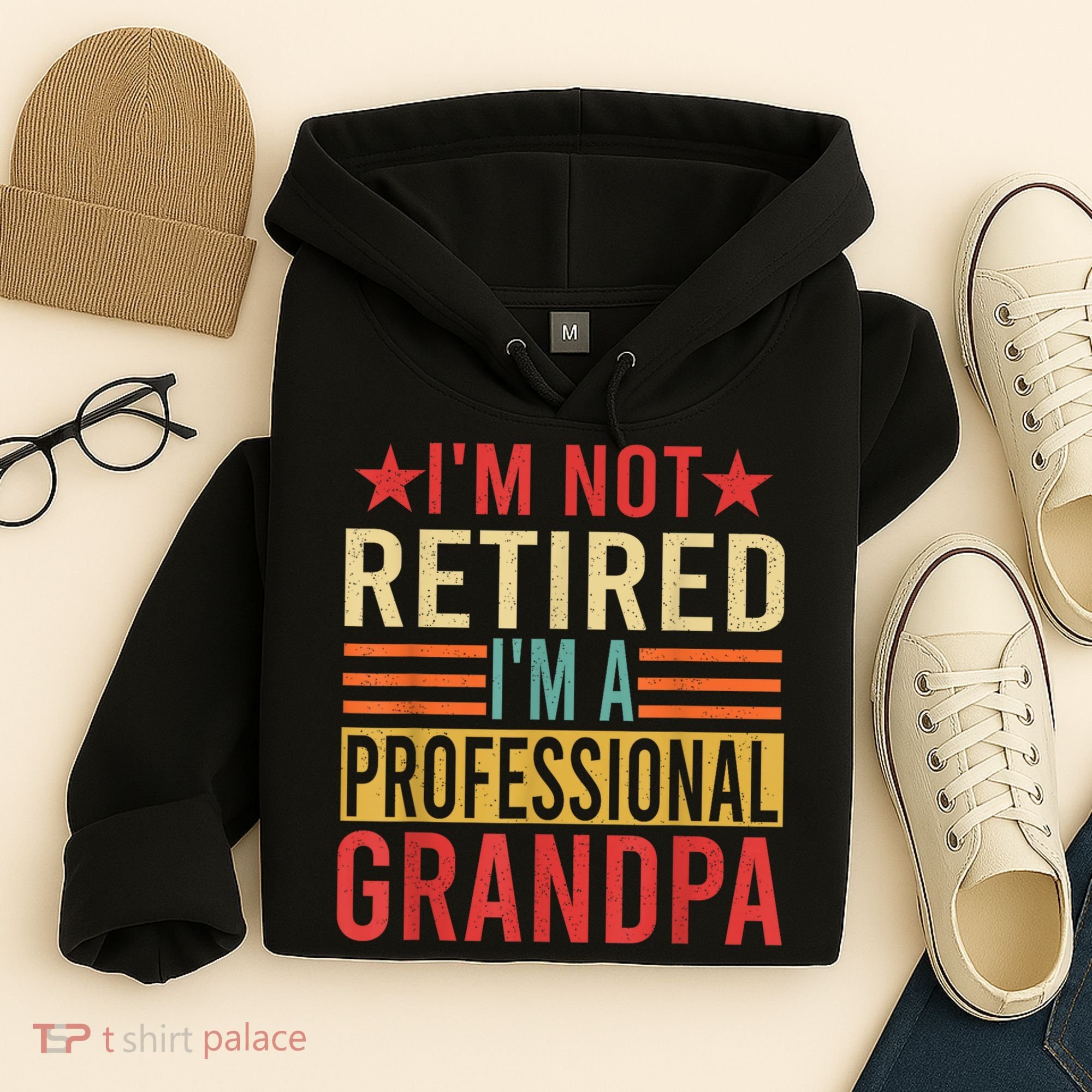 IM Not Retired IM A Professional Grandpa Hoodie