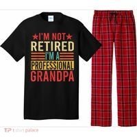 IM Not Retired IM A Professional Grandpa Pajama Set thumb 0