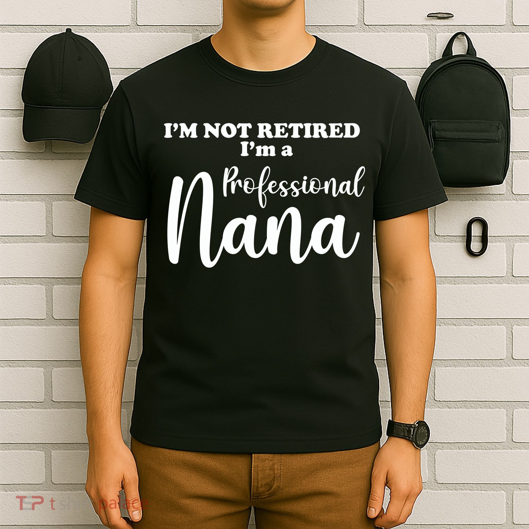 I'm Not Retired I'm A Professional Nana Valentine's T-Shirt