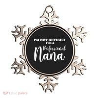 I'm Not Retired I'm A Professional Nana Valentine's Ornament thumb 0