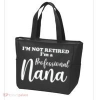 I'm Not Retired I'm A Professional Nana Valentine's Tote Bag thumb 3
