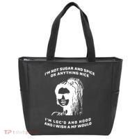 I'm Not Sugar And Spice Or Anything Nice I'm Loc'd And Hood Tote Bag thumb 0