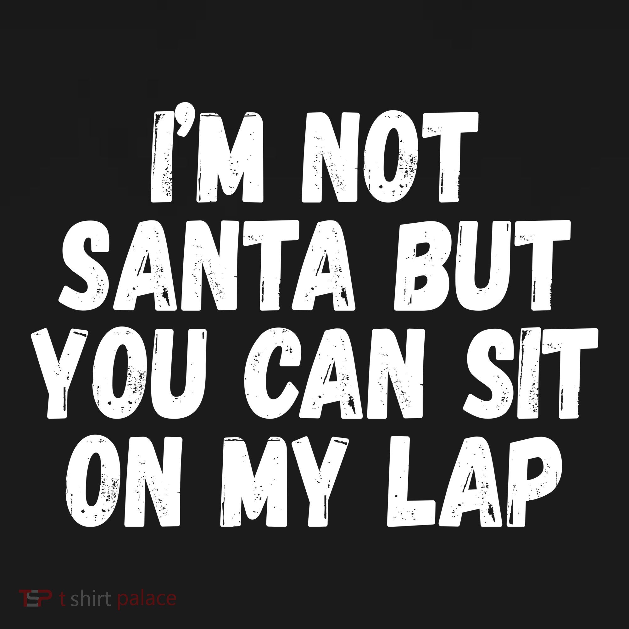 Im Not Santa But You Can Sit On My Lap Funny Women's Hoodie