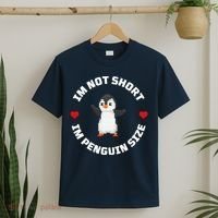 I'm Not Short I'm Penguin Size T-Shirt thumb 2