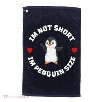 I'm Not Short I'm Penguin Size Golf Towel thumb 0
