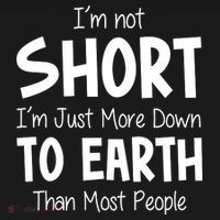 Im Not Short Im Just More Down To Earth Than Most People Toddler Hoodie thumb 2