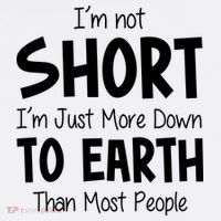 Im Not Short Im Just More Down To Earth Than Most People Women's Hoodie thumb 2