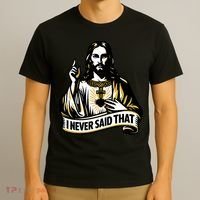 I NEVER SAID THAT Jesus Christ T-Shirt thumb 3
