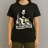 I NEVER SAID THAT Jesus Christ T-Shirt thumb 4