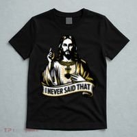 I NEVER SAID THAT Jesus Christ T-Shirt thumb 5