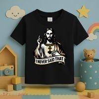 I NEVER SAID THAT Jesus Christ Toddler T-Shirt thumb 3