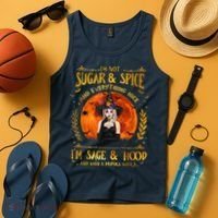 I'm Not Sugar And Spice And Everything Nice I'm Sage Hood Tank Top thumb 4
