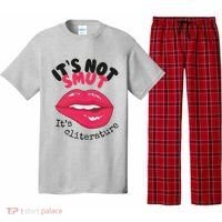 ItS Not Smut ItS Cliterature Graphic Pajama Set thumb 0