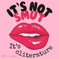 ItS Not Smut ItS Cliterature Graphic Coaster thumb 2