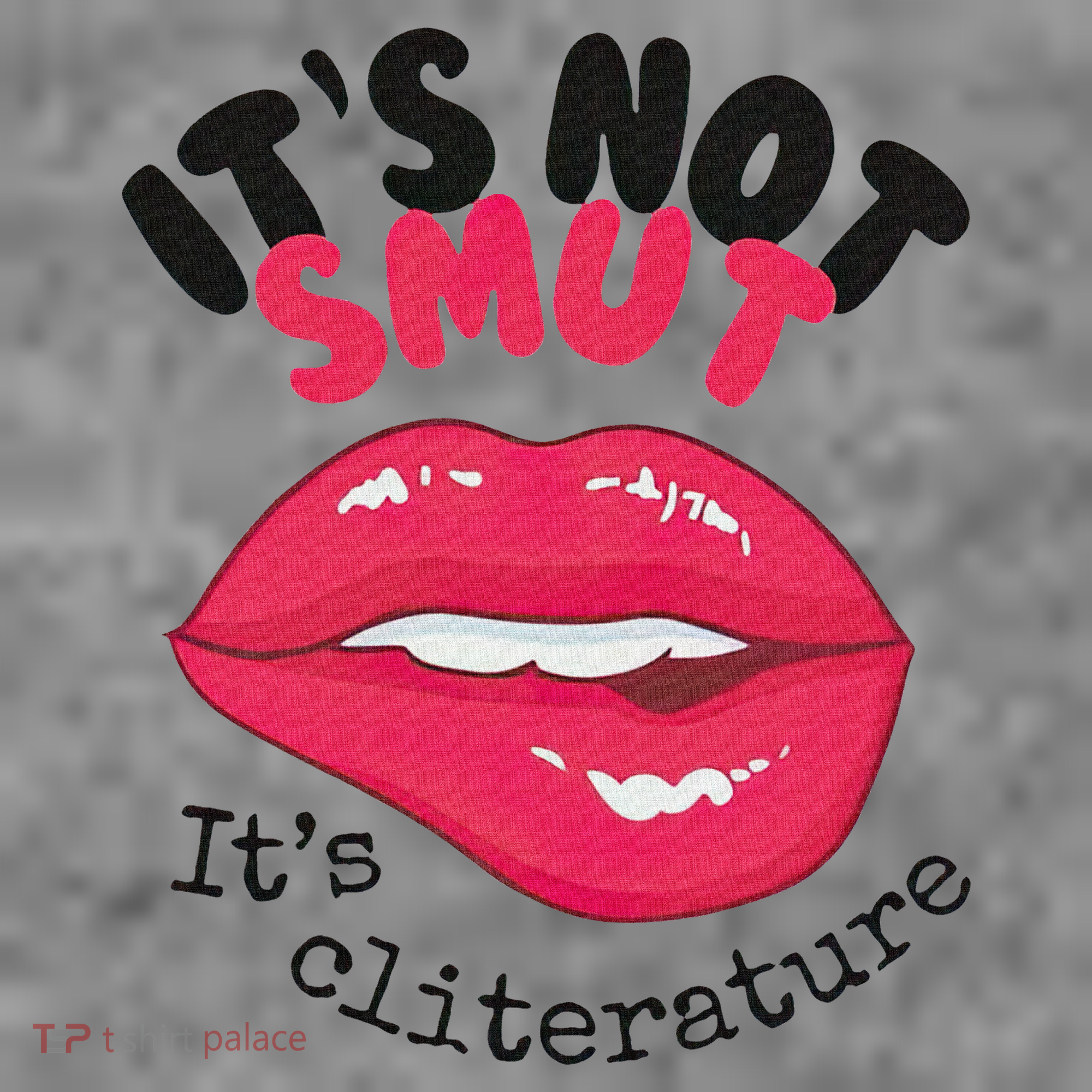 ItS Not Smut ItS Cliterature Graphic Toddler Hoodie