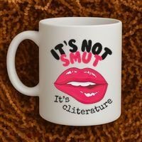 ItS Not Smut ItS Cliterature Graphic Coffee Mug thumb 2