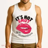 ItS Not Smut ItS Cliterature Graphic Tank Top thumb 3