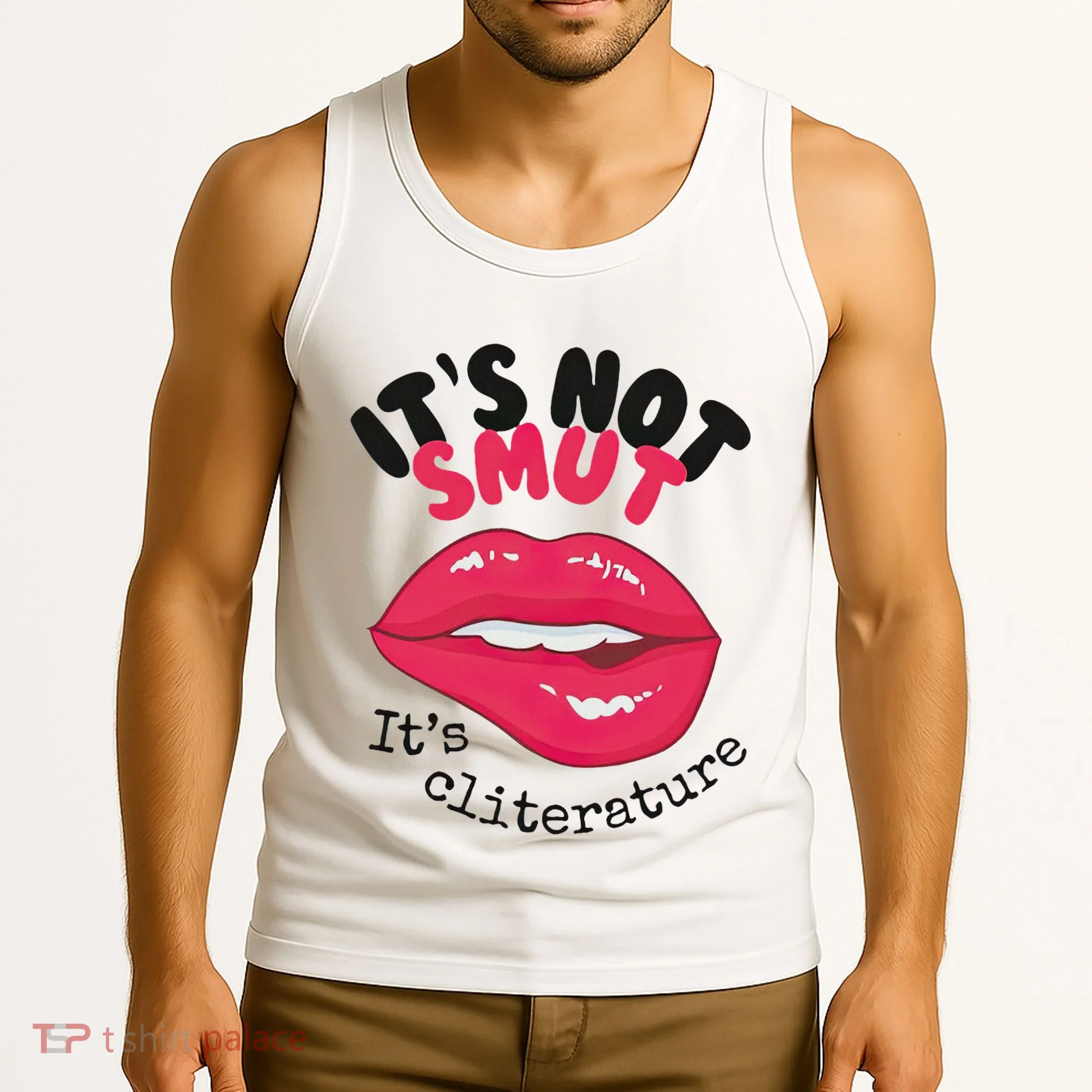 ItS Not Smut ItS Cliterature Graphic Tank Top