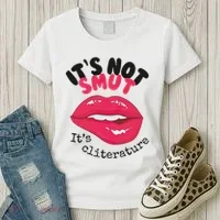 ItS Not Smut ItS Cliterature Graphic Women's T-Shirt thumb 3