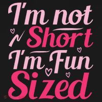 Im Not Short Im Fun Sized Polo thumb 3