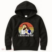 I Never Said That Funny Christian Church Jesus Kids Hoodie thumb 0