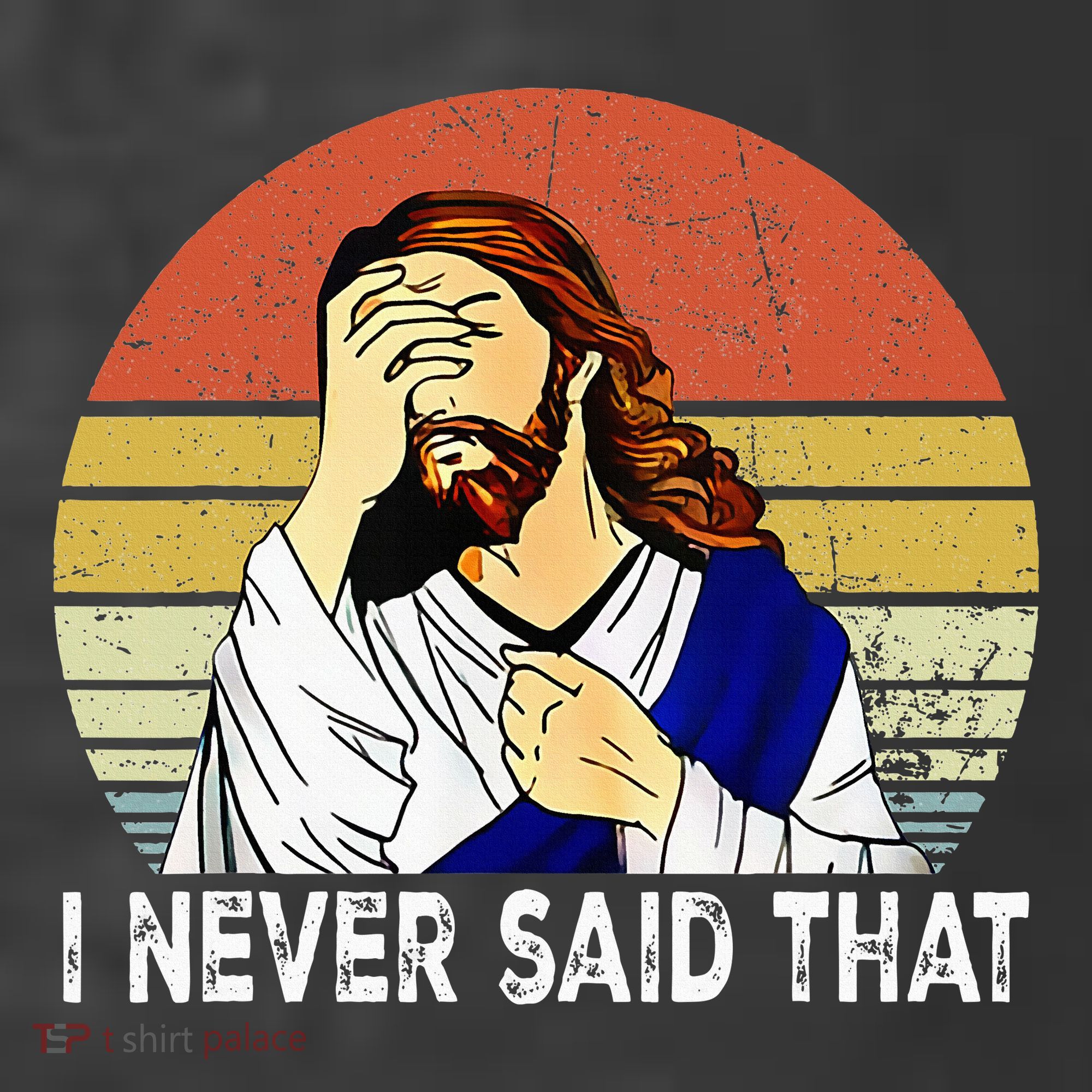 I Never Said That Funny Christian Church Jesus Women's Hoodie