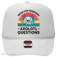 I Never Stop Axolotl Question Wondering Kids Axolotl Hat thumb 0