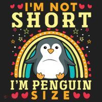 I'm Not Short I'm Penguin Size Funny Penguin Animal Lover  Beanie thumb 2