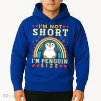 I'm Not Short I'm Penguin Size Funny Penguin Animal Lover  Hoodie thumb 2