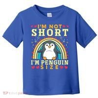 I'm Not Short I'm Penguin Size Funny Penguin Animal Lover  Toddler T-Shirt thumb 0