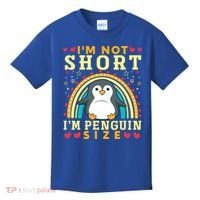 I'm Not Short I'm Penguin Size Funny Penguin Animal Lover  Kids T-Shirt thumb 0