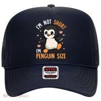 Im Not Short Im Penguin Size Funny Penguins Zoo Animals Hat thumb 0
