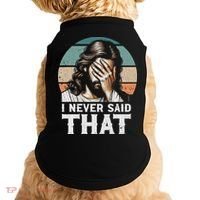 I Never Said That Jesus Meme Funny Christian God Religious Doggie Tank thumb 0