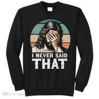 I Never Said That Jesus Meme Funny Christian God Religious Sweatshirt thumb 0