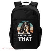 I Never Said That Jesus Meme Funny Christian God Religious Backpack thumb 0
