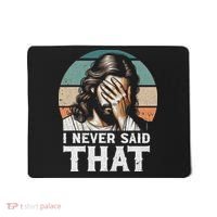 I Never Said That Jesus Meme Funny Christian God Religious Mousepad thumb 0