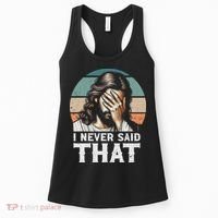 I Never Said That Jesus Meme Funny Christian God Religious Women's Tank Top thumb 0