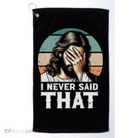 I Never Said That Jesus Meme Funny Christian God Religious Golf Towel thumb 0