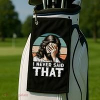 I Never Said That Jesus Meme Funny Christian God Religious Golf Towel thumb 2