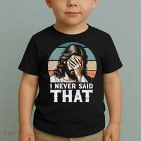 I Never Said That Jesus Meme Funny Christian God Religious Toddler T-Shirt thumb 2