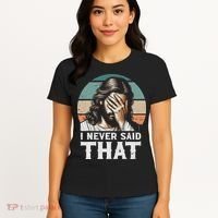 I Never Said That Jesus Meme Funny Christian God Religious Women's T-Shirt thumb 4