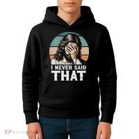 I Never Said That Jesus Meme Funny Christian God Religious Kids Hoodie thumb 4