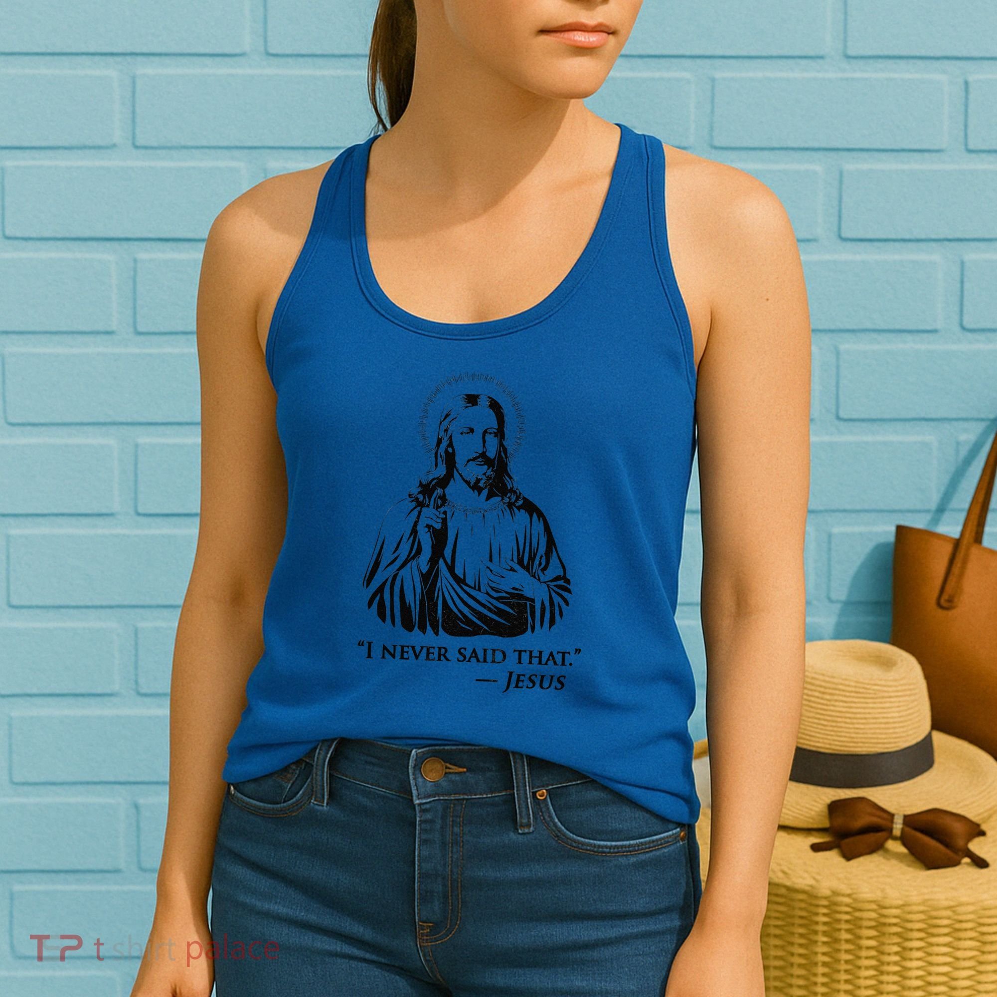 I Never Said That Jesus Women's Tank Top
