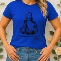 I Never Said That Jesus Women's T-Shirt thumb 2
