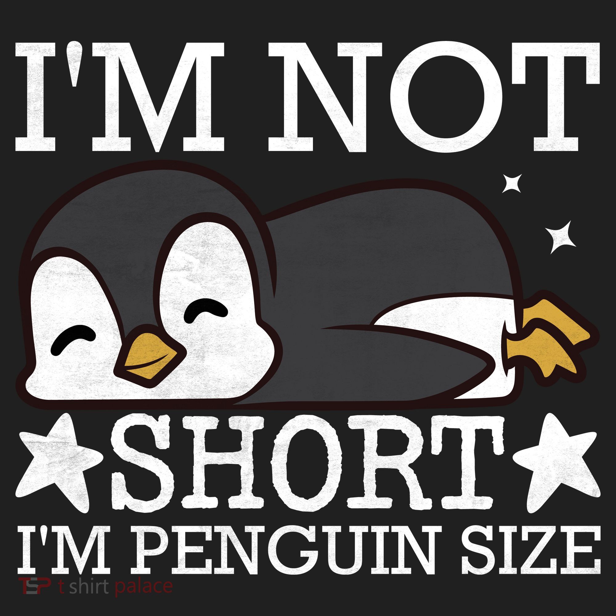 I'm Not Short I'm Penguine Size Funny Meme Beanie