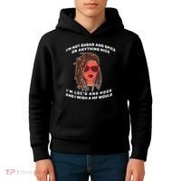 I'm Not Sugar And Spice Or Anything Nice I'm Loc'd And Hood Kids Hoodie thumb 4