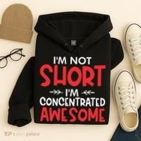 I'm Not Short I'm Concentrated Awesome Hoodie thumb 4