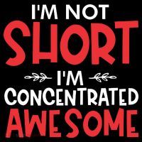 I'm Not Short I'm Concentrated Awesome Women's Hoodie thumb 2